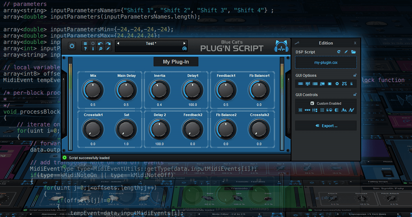 Blue Cat Audio Blue Cat PlugNScript