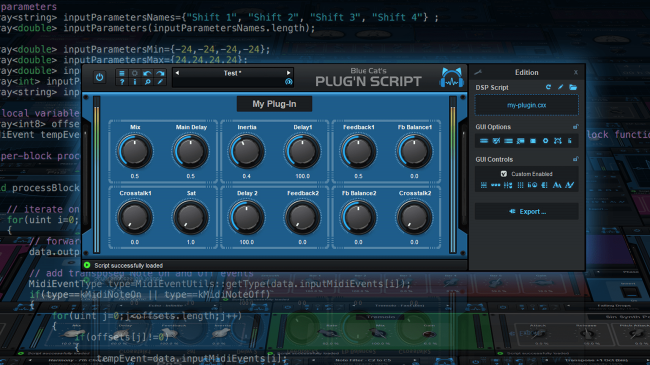 Blue Cat Audio Blue Cat PlugNScript