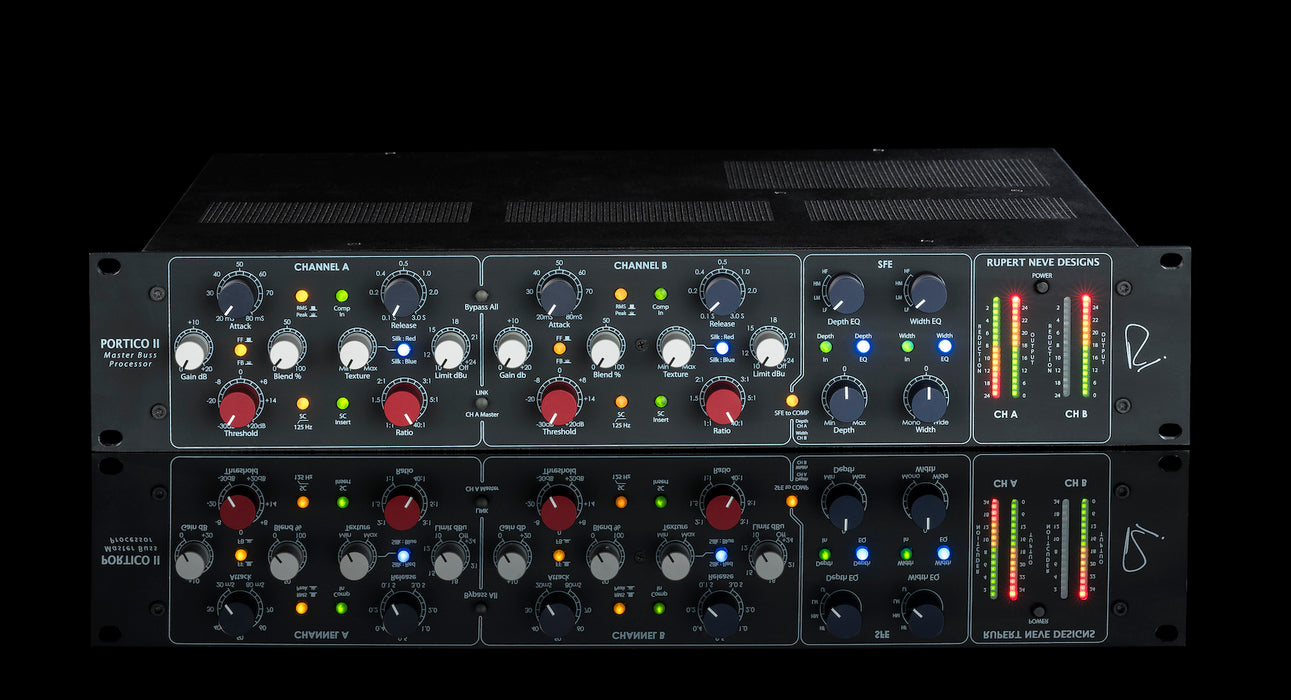 RUPERT NEVE DESIGNS Portico II Master Buss Processor Black