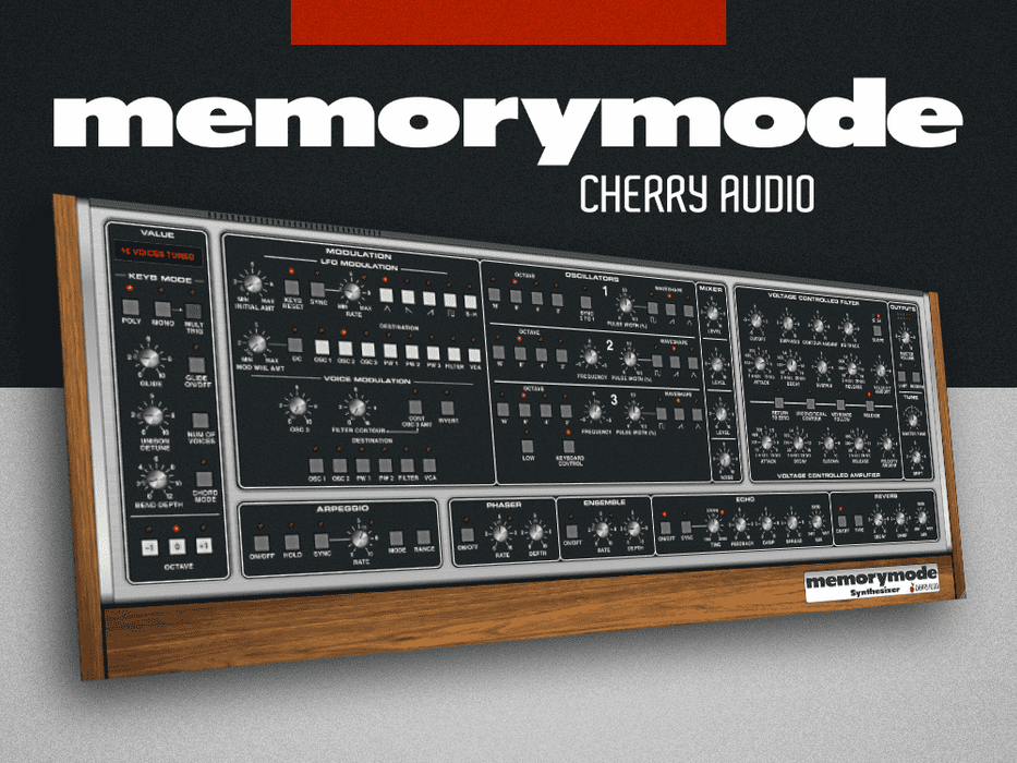 Cherry Audio CA Memorymode Synthesizer