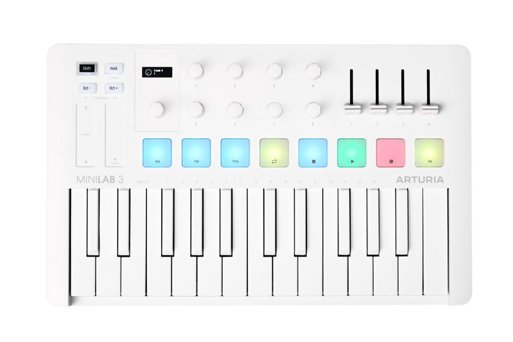 ARTURIA MiniLab 3 Alpine White