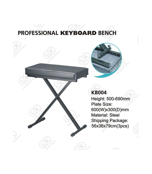 MP-Gear KB-0004 Panca professionale a X per Tastiera