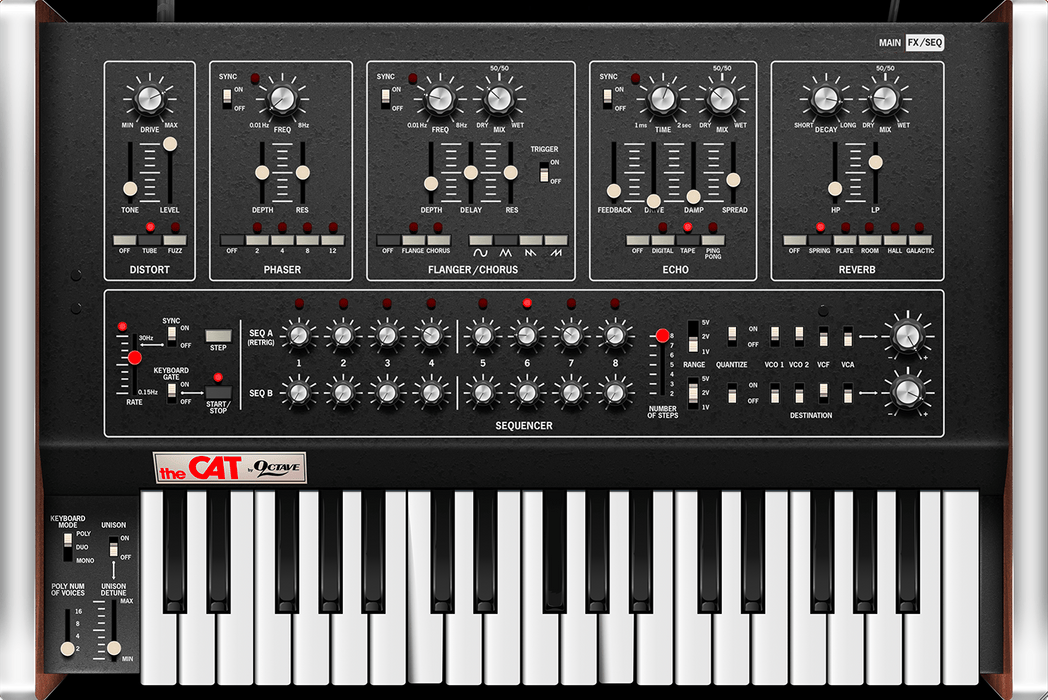 Cherry Audio CA Octave Cat Synthesizer