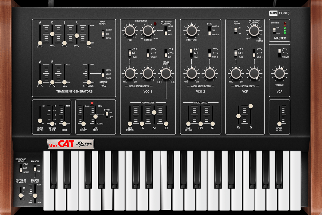 Cherry Audio CA Octave Cat Synthesizer