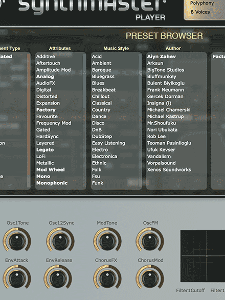 KV331 SynthMaster Player