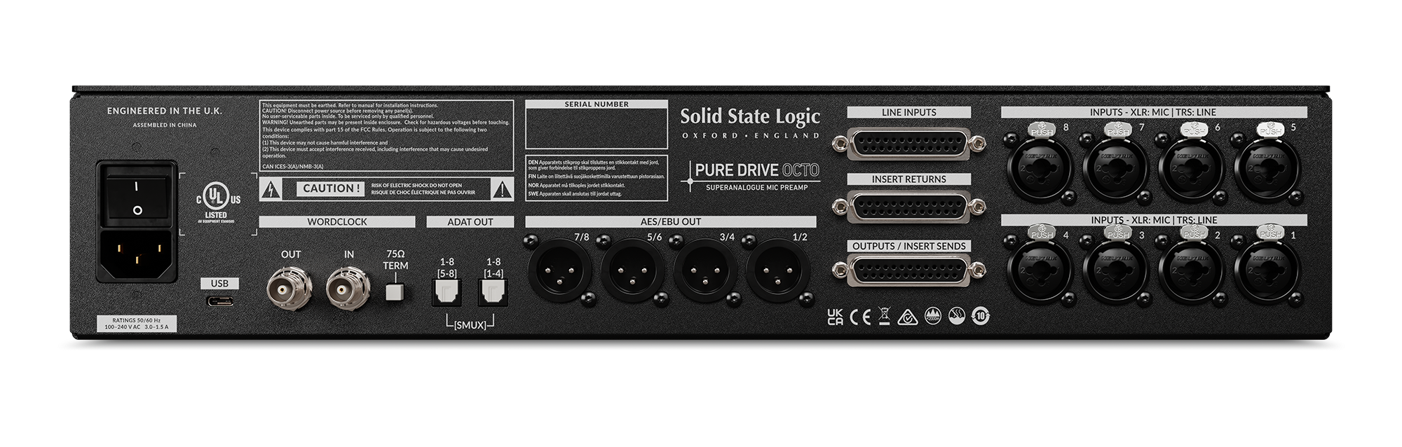 SOLID STATE LOGIC PureDrive Octo