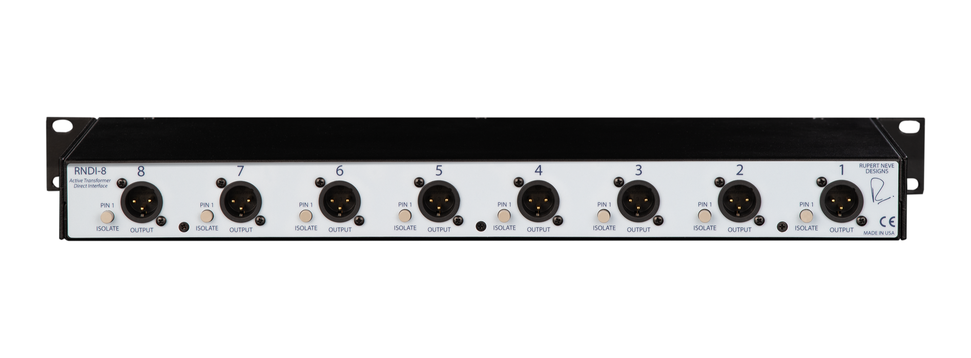 RUPERT NEVE DESIGNS RNDI-8 Canali Active Transformer Direct Interface