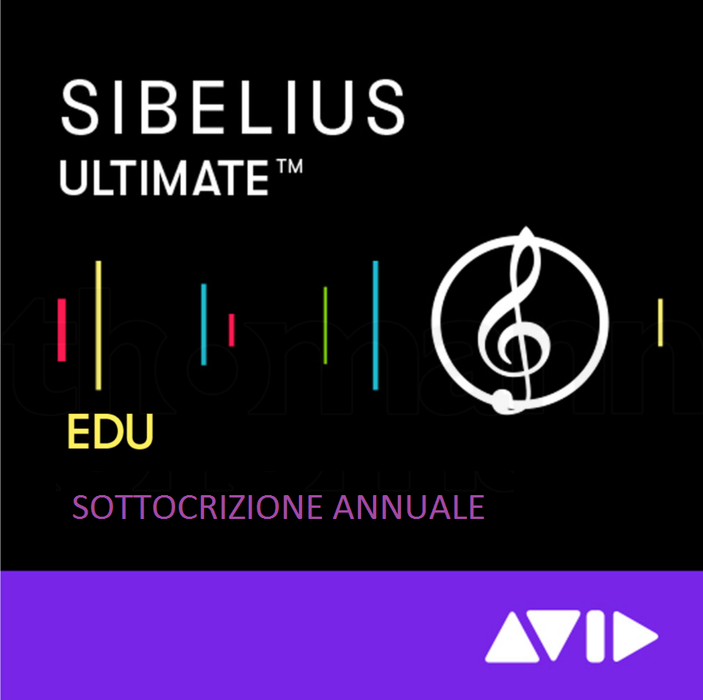 AVID Sibelius Ultimate (Subscription Education)