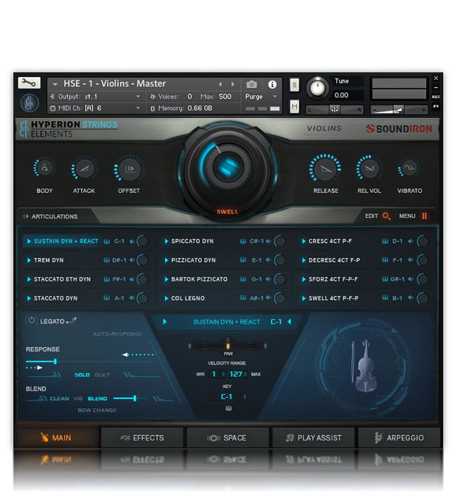 Soundiron Hyperion Strings Elements