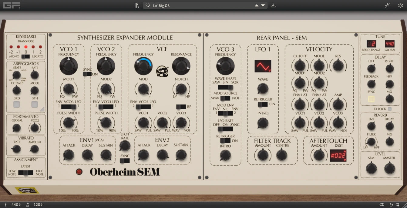 G-Force Oberheim SEM