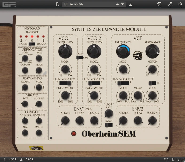 G-Force Oberheim SEM