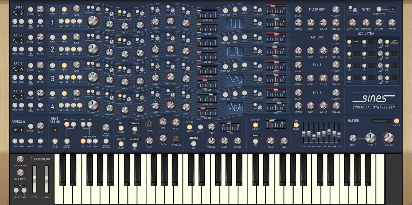 Cherry Audio CA Sines Synthesizer