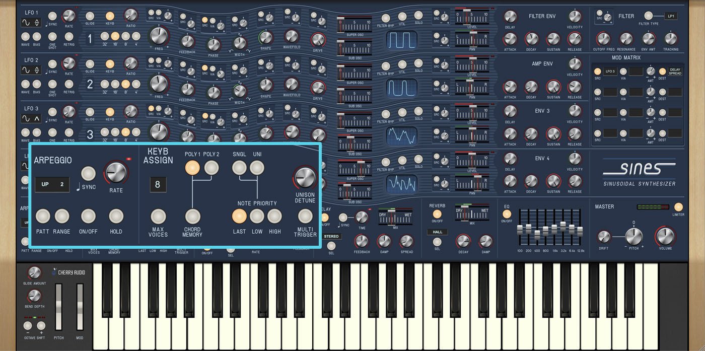 Cherry Audio CA Sines Synthesizer