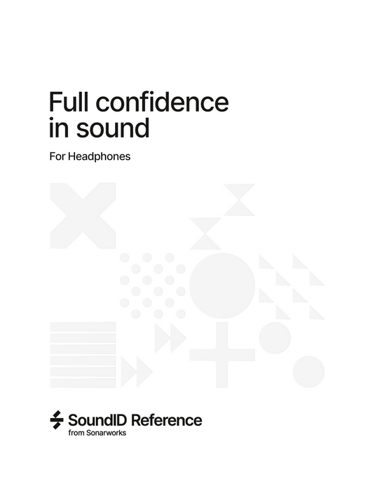 SONARWORKS SoundID Reference Headphone EDU - Codice (Minimo 5 licenze)