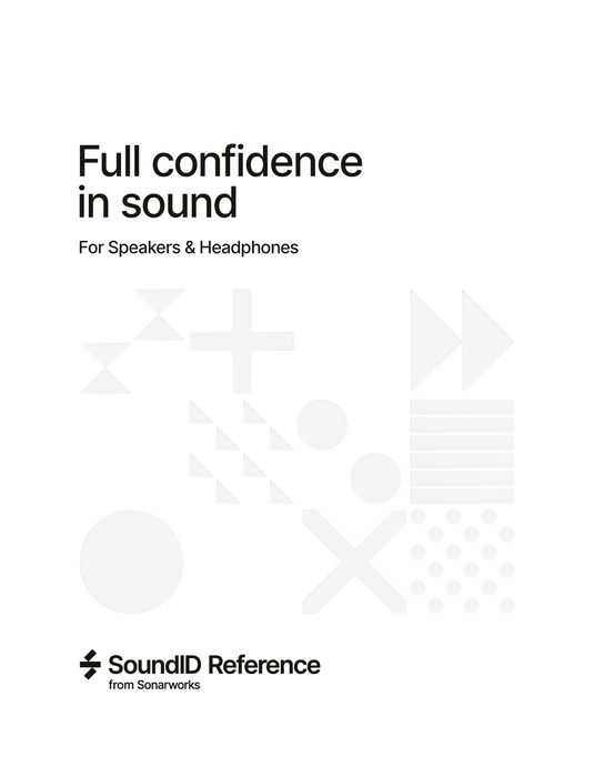 SONARWORKS SoundID Reference per Speaker e Cuffie - Codice