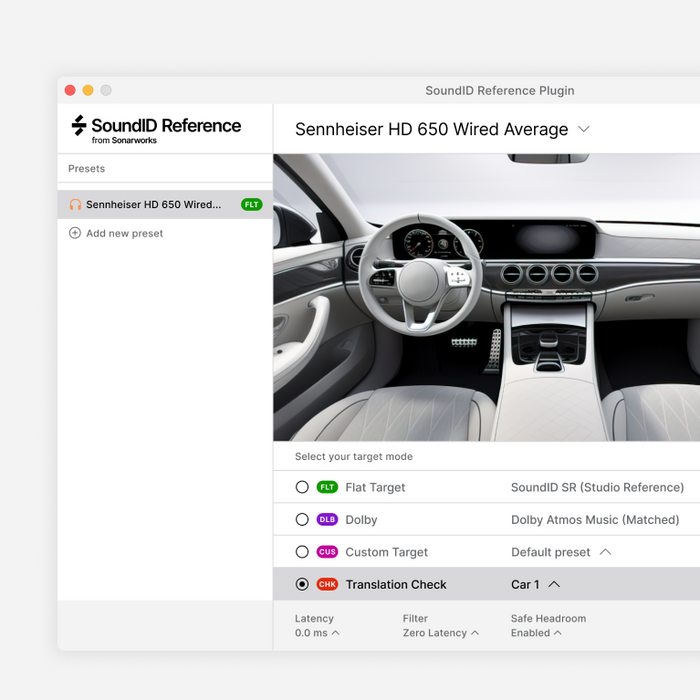 SONARWORKS SoundID Reference Virtual Monitoring Add-On