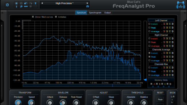 Blue Cat Audio Blue Cat FreqAnalyst Pro