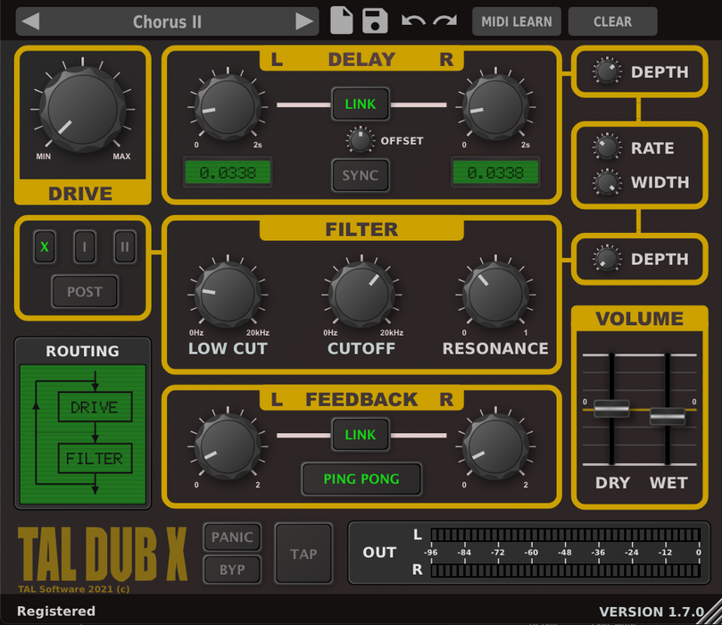 TAL Dub-X Delay